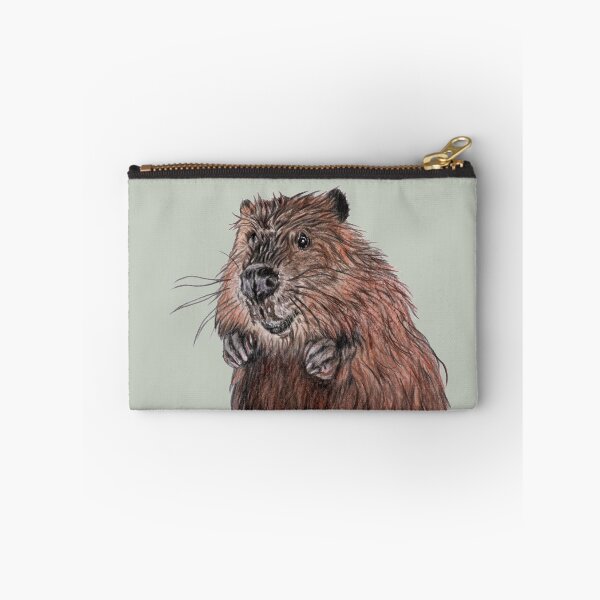 Item preview, Cute Fluffy Beaver designed and sold by Katerina Makarova.