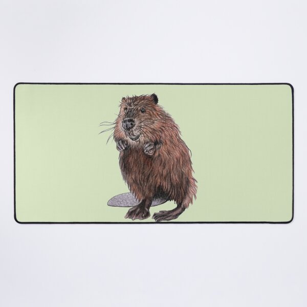 Item preview, Cute Fluffy Beaver designed and sold by Katerina Makarova.