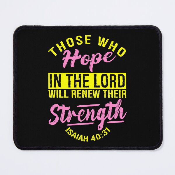 Item preview, Hope In The LORD - Isaiah 40:31 designed and sold by plushism.