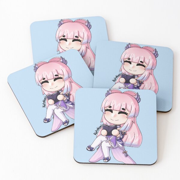 Item preview, Genshin impact sangonomiya Kokomi chibi artwork  designed and sold by Kotokoxii.