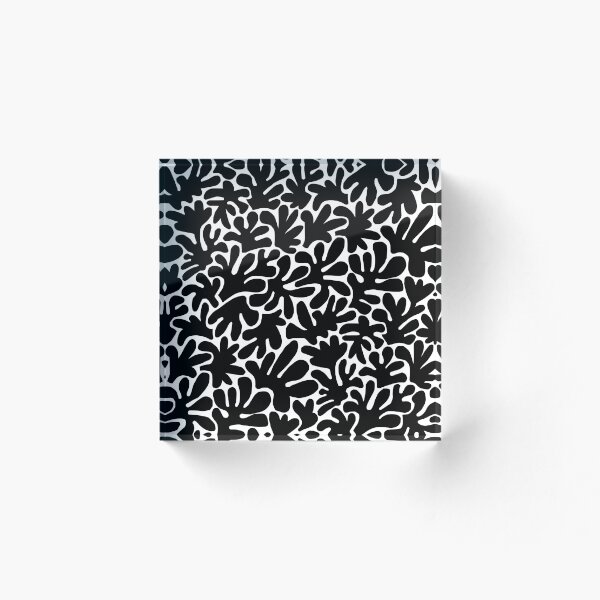 Item preview, Organic Shapes Abstract 240822 - Black  designed and sold by Artberry.
