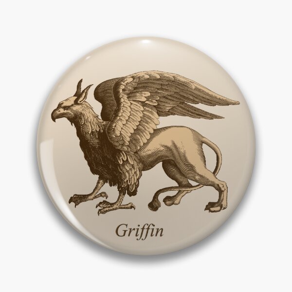 Item preview, Brown and Beige Griffin - Legendary Beast designed and sold by Marymarice.