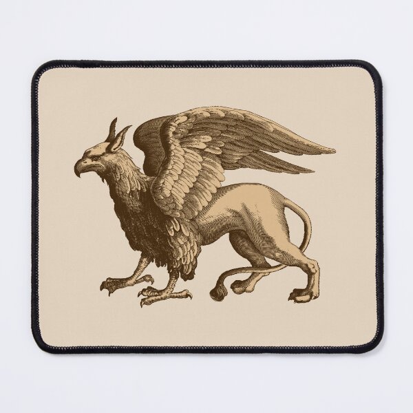 Item preview, Brown and Beige Griffin - Legendary Beast designed and sold by Marymarice.