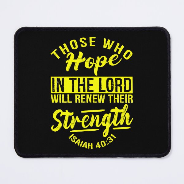Item preview, Hope In The LORD - Isaiah 40:31 designed and sold by plushism.