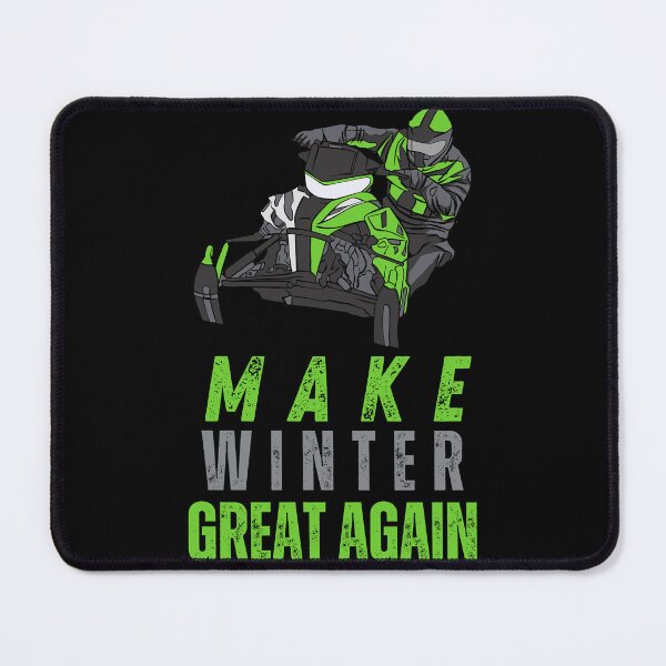 Item preview, Make Winter Great Again Snowmobiling, Funny Snowmobil Girl Riders, Gift For Sled Snowmobil Lover designed and sold by Diferenty Shop ⭐⭐⭐⭐⭐.