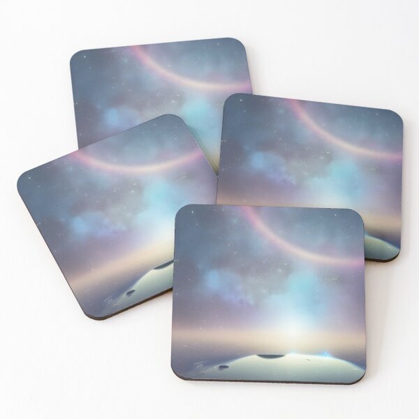 Item preview, Colourful Blue Clouds in a Mystical Magical Moonscape Art Design designed and sold by Sheeshai23.