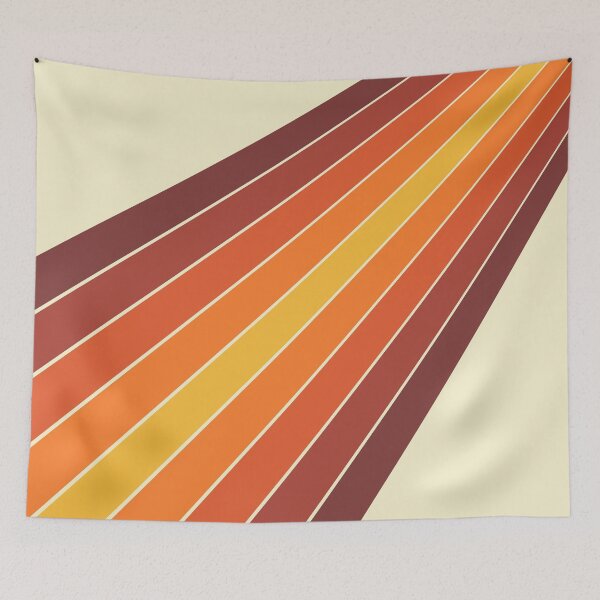 Item preview, Diagonal retro style sun rays designed and sold by BattaAnastasia.