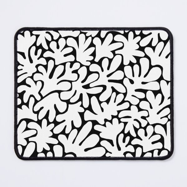 Artikelvorschau, Organische Formen Abstract 240822 - Weiß und Schwarz entworfen und verkauft von Artberry.