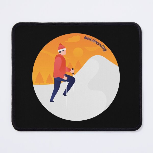 Item preview, Eat Sleep Snowboarding Repeat snow man 1 designed and sold by FLOWER--ART.