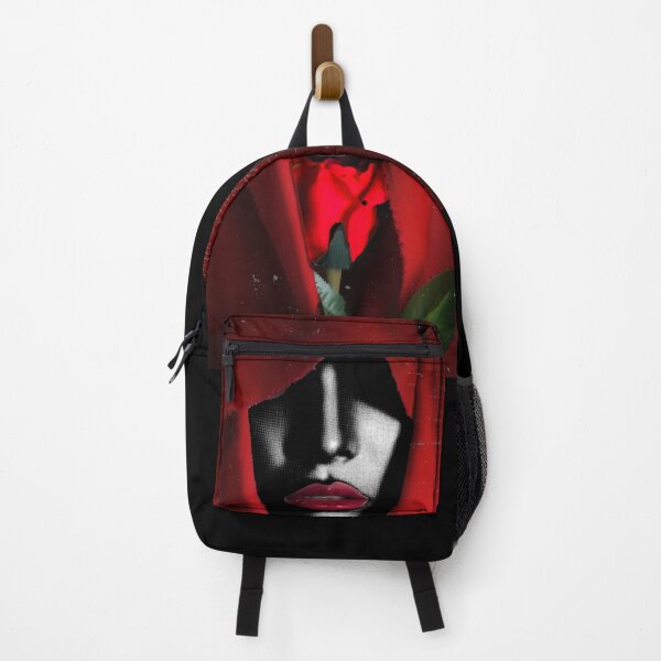 Item preview, mujer con rosa roja y capucha designed and sold by Hornets-Nest.