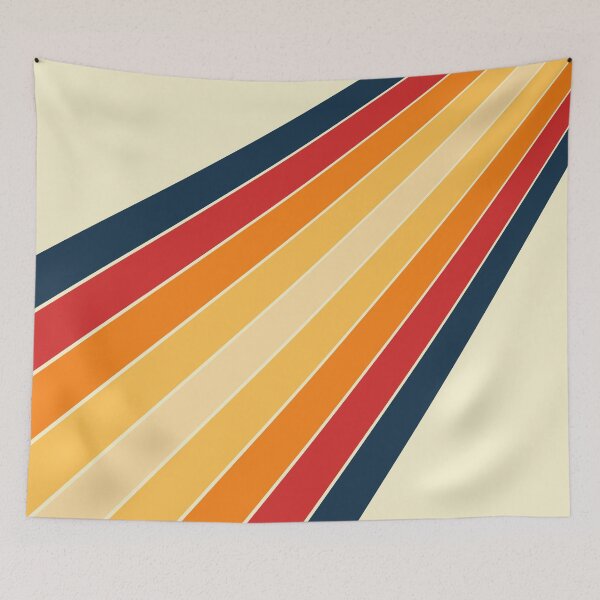 Item preview, Diagonal retro style sun rays designed and sold by BattaAnastasia.