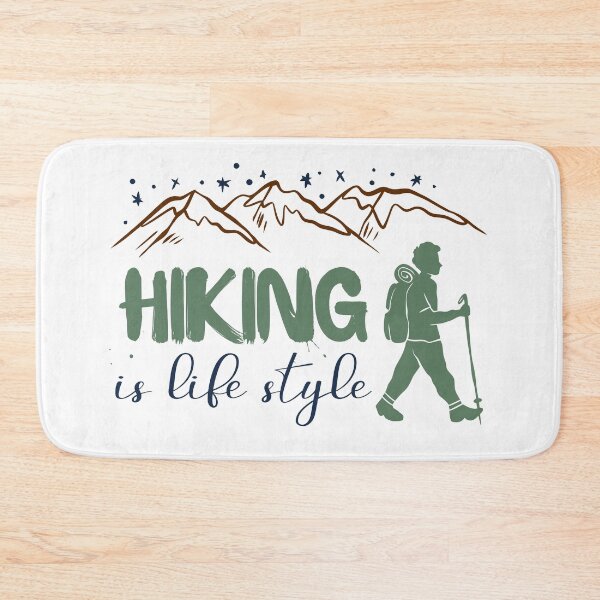 Item preview, HIKING IS LIFE STYLE designed and sold by AnasDesigner95.