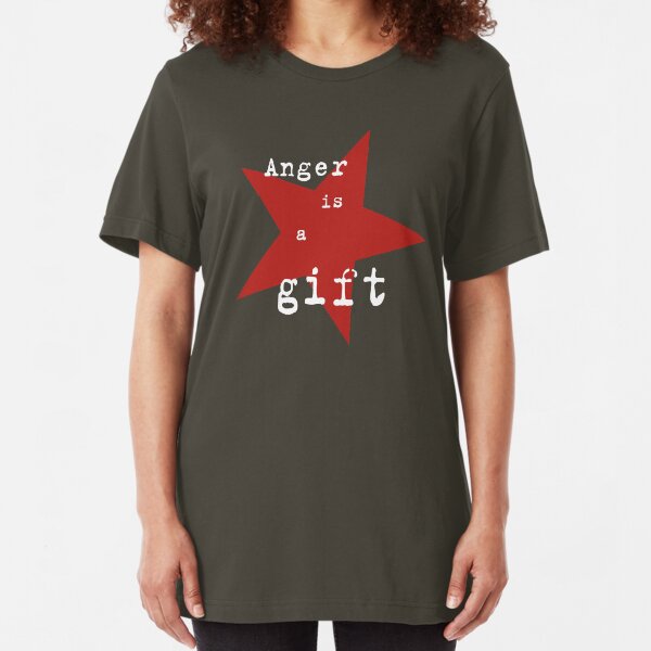 Anger is a gift Slim Fit T-Shirt