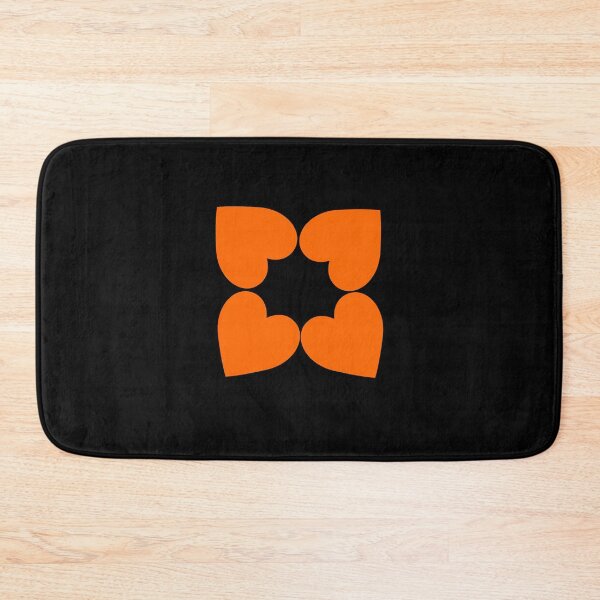 Item preview, Orange Hearts (Gift Heart Designs) designed and sold by LEOEXPRESS.