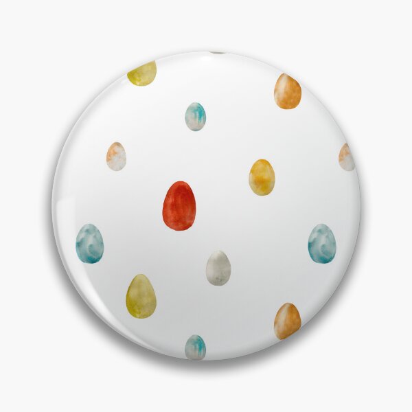 Item preview, Egg textured Easter colored pattern a watercolor designed and sold by Yana Mustafina | Boho Soulful Designs.