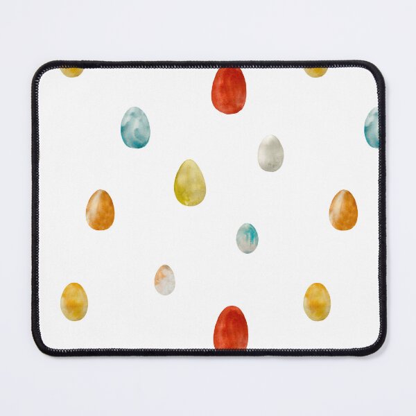 Item preview, Egg textured Easter colored pattern a watercolor designed and sold by Yana Mustafina | Boho Soulful Designs.