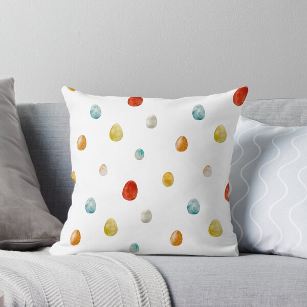 Item preview, Egg textured Easter colored pattern a watercolor designed and sold by Yana Mustafina | Boho Soulful Designs.