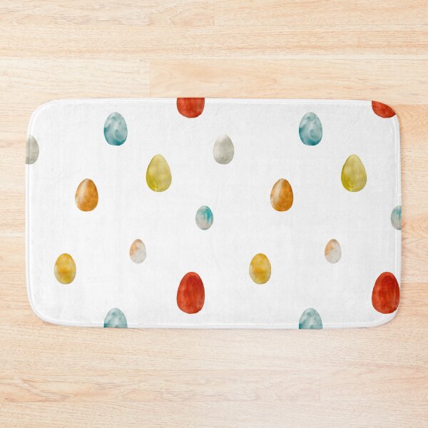 Item preview, Egg textured Easter colored pattern a watercolor designed and sold by Yana Mustafina | Boho Soulful Designs.