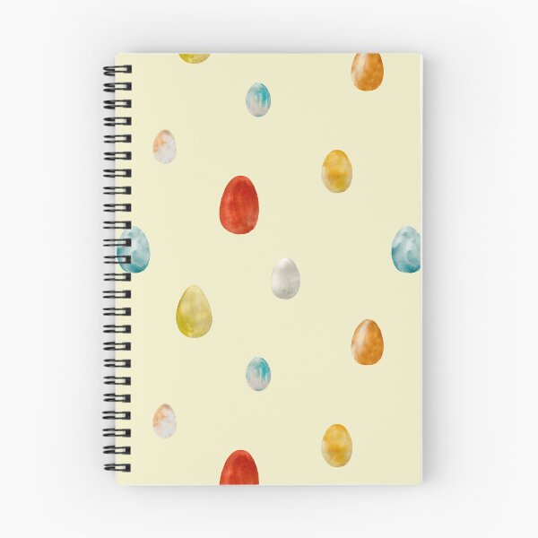 Item preview, Egg textured Easter colored pattern a watercolor yellow designed and sold by Yana Mustafina | Boho Soulful Designs.
