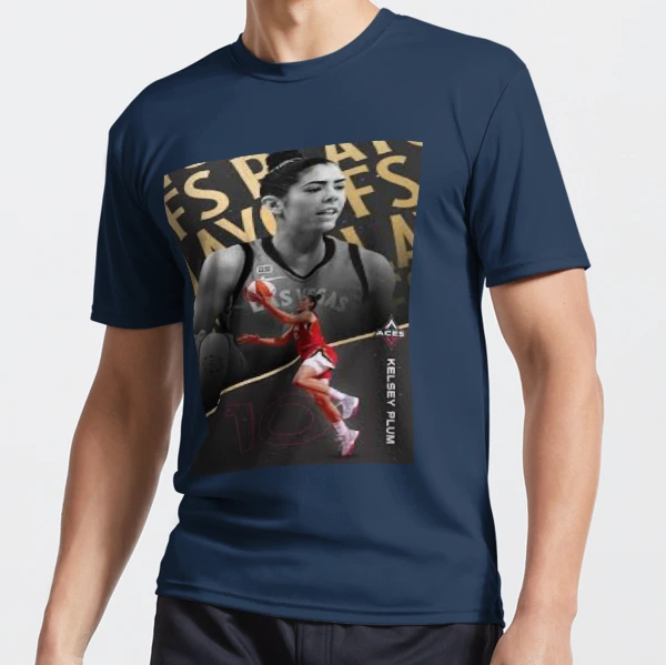 WNBA- Las Vegas Aces Kelsey Plum #10 A'ja Wilson  Active T-Shirt for Sale  by glosha