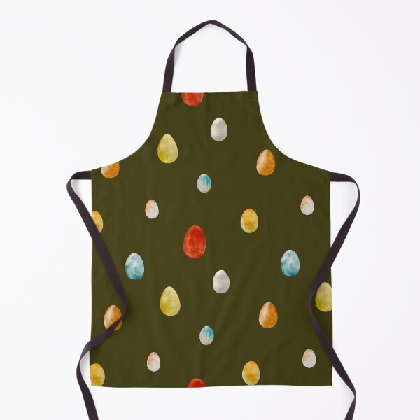 Item preview, Egg textured Easter colored pattern a watercolor green designed and sold by Yana Mustafina | Boho Soulful Designs.