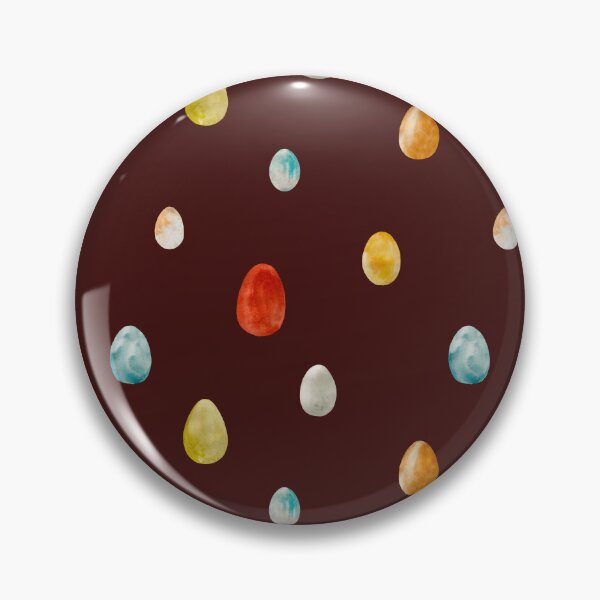 Item preview, Egg textured Easter colored pattern a watercolor red designed and sold by Yana Mustafina | Boho Soulful Designs.