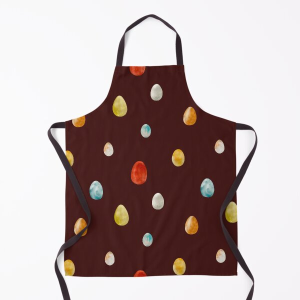 Item preview, Egg textured Easter colored pattern a watercolor red designed and sold by Yana Mustafina | Boho Soulful Designs.