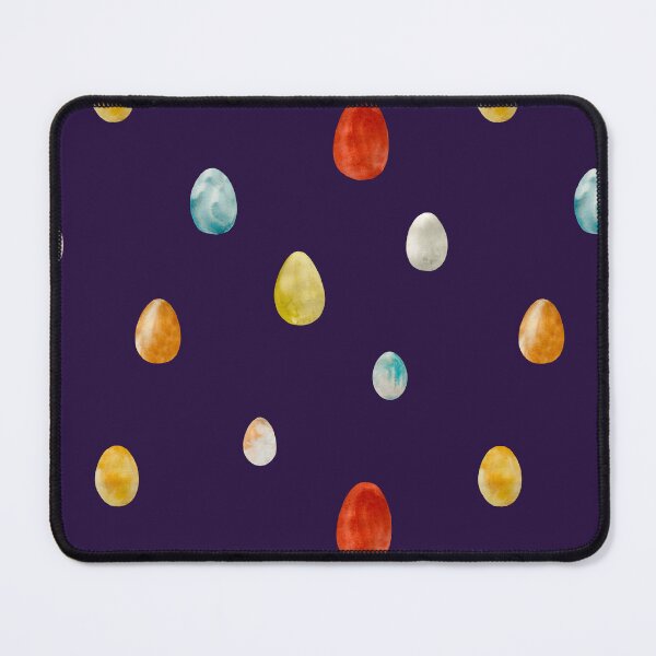 Item preview, Egg textured Easter colored pattern a watercolor violet designed and sold by Yana Mustafina | Boho Soulful Designs.