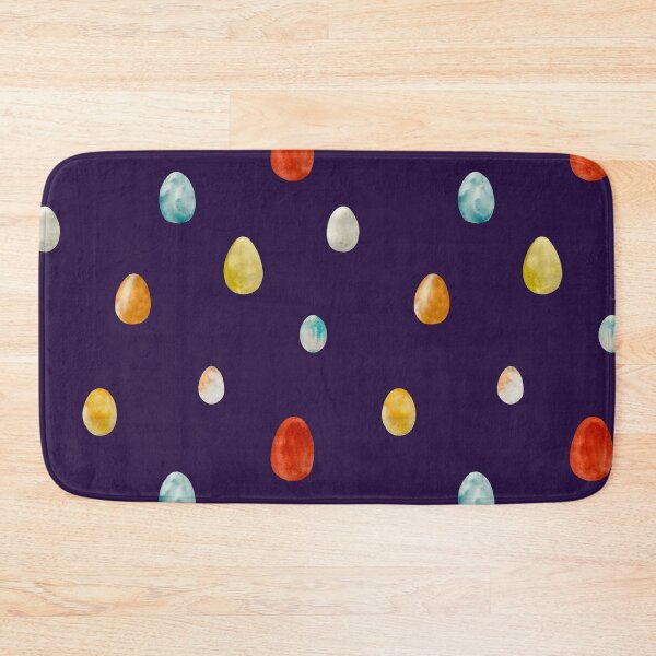 Item preview, Egg textured Easter colored pattern a watercolor violet designed and sold by Yana Mustafina | Boho Soulful Designs.