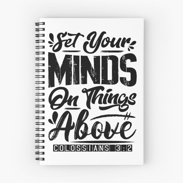 Item preview, Set Your Minds On Things Above - Colossians 3:2 designed and sold by plushism.