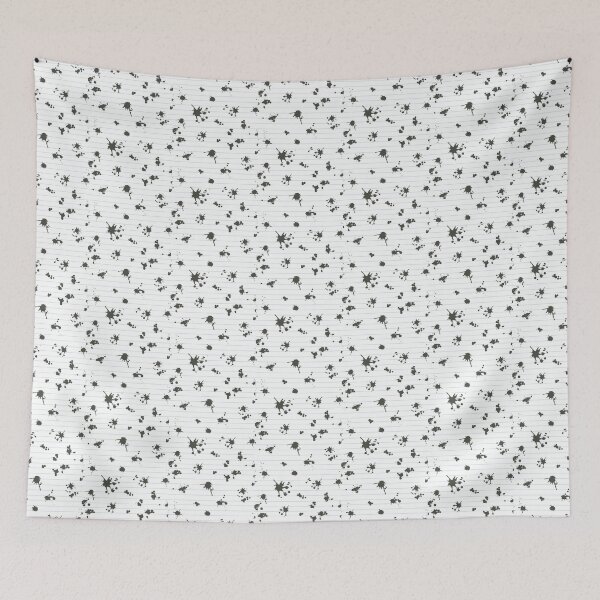 Item preview, Black ink splodges on lined paper designed and sold by Cheekyleopard.