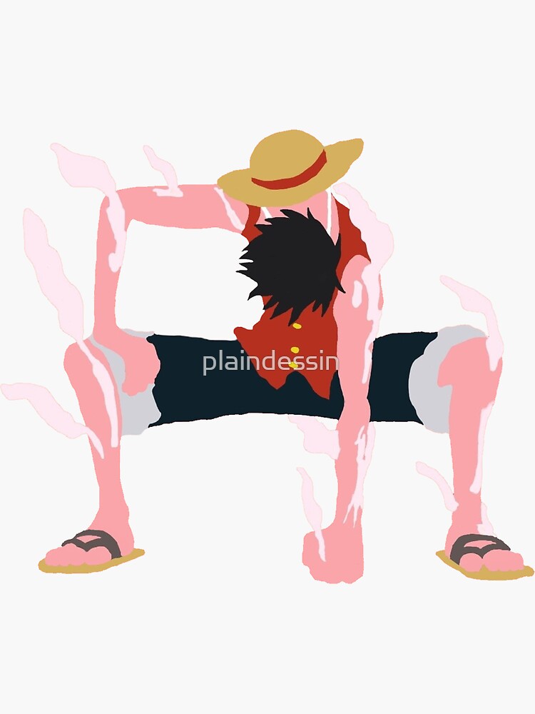 Luffy 2nd Gear - One Piece Luffy Gear Second PNG Transparent With