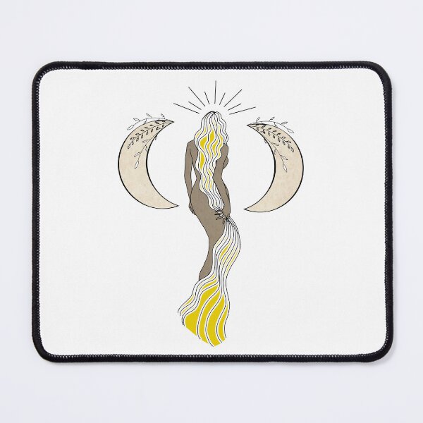 Item preview, Triple Moon Goddess - A Spiritual Illustration - Southern Hemisphere designed and sold by Annalee Beer.