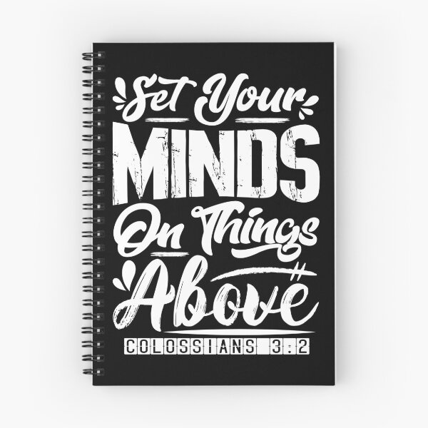 Item preview, Set Your Minds On Things Above - Colossians 3:2 designed and sold by plushism.