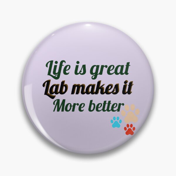 Item preview, La vida es genial, Lab la hace más mejor. designed and sold by StandStrong786.