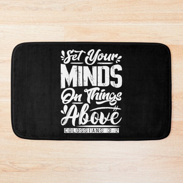 Item preview, Set Your Minds On Things Above - Colossians 3:2 designed and sold by plushism.