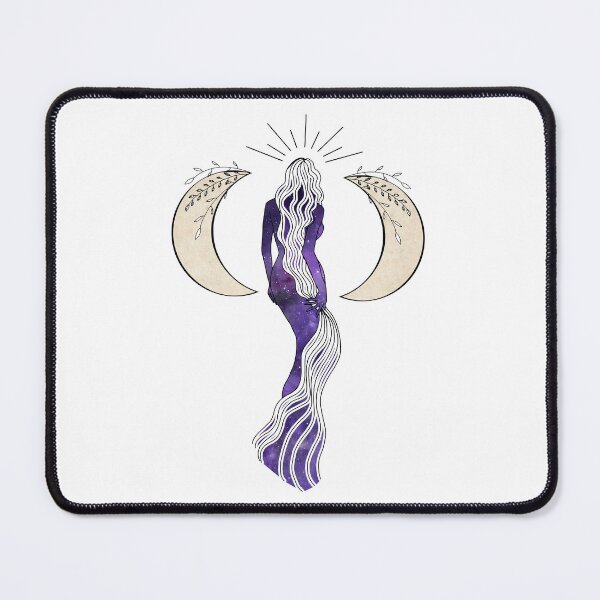 Item preview, Triple Moon Goddess - A Spiritual Illustration - Southern Hemisphere designed and sold by Annalee Beer.
