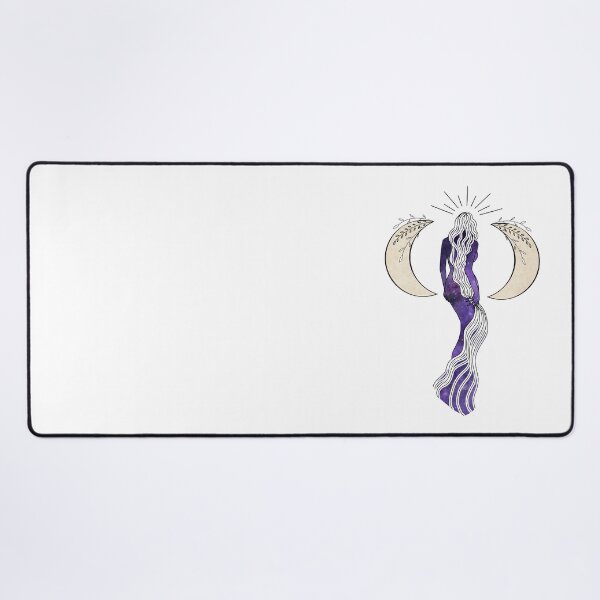 Item preview, Triple Moon Goddess - A Spiritual Illustration - Southern Hemisphere designed and sold by Annalee Beer.