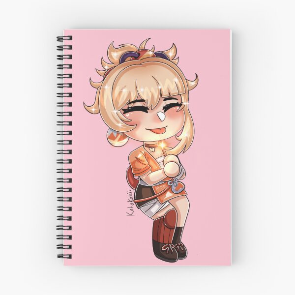 Item preview, Genshin impact Yoimiya chibi artwork  designed and sold by Kotokoxii.