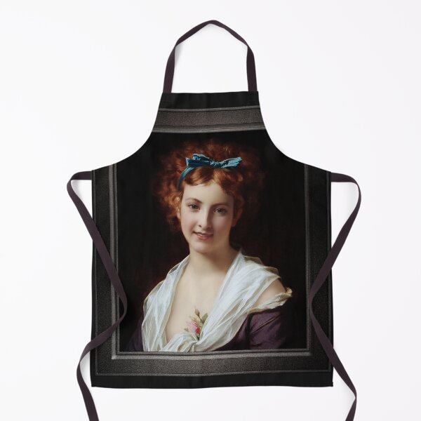 Item preview, Young Lady With Blue Bow Remastered Xzendor7 Classical Art Old Masters Reproductions designed and sold by Xzendor7 Digital Art Creations.