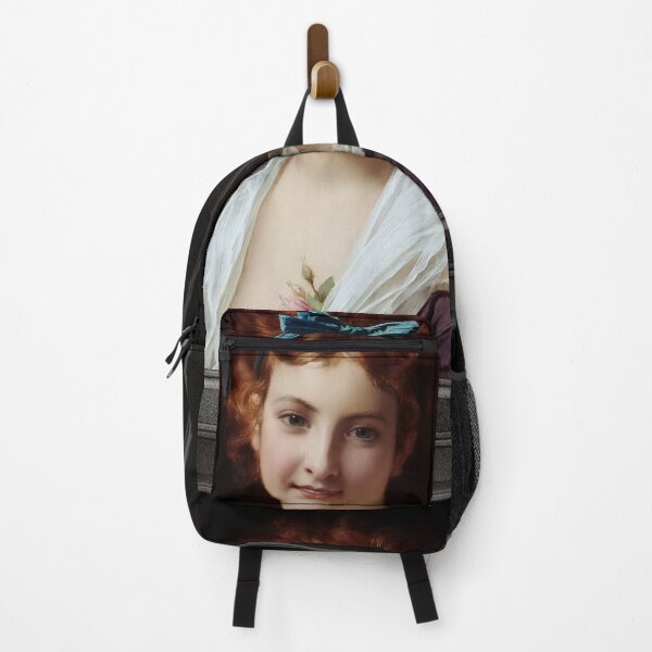 Item preview, Young Lady With Blue Bow Remastered Xzendor7 Classical Art Old Masters Reproductions designed and sold by Xzendor7 Digital Art Creations.