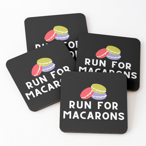 Item preview, Run For Macarons designed and sold by Runner's High.