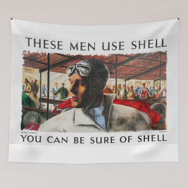 Item preview, Vintage Gasoline Poster, 1939 designed and sold by JonDelorme.
