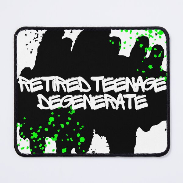 Item preview, Retired Teenage Degenerate designed and sold by Allison Sharaf.