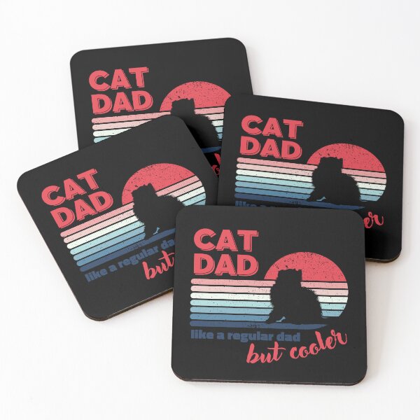 Item preview, Cat Dad Like a Regular Dad but Cooler designed and sold by brytfanna.