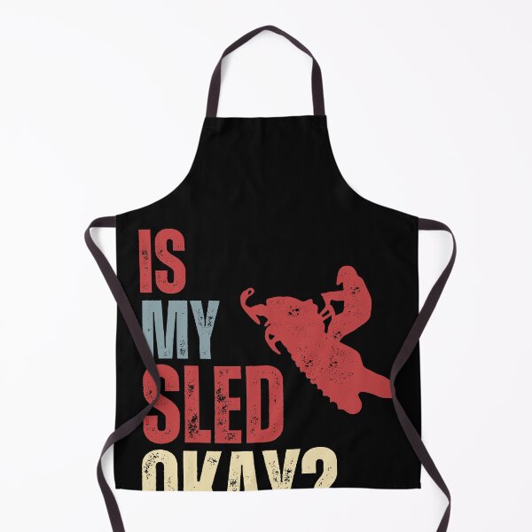 Item preview, Is My Sled Okay?, Funny Snowmobil Riders Retro Style, Gift For Sled Snowmobiling lovers designed and sold by Diferenty Shop ⭐⭐⭐⭐⭐.
