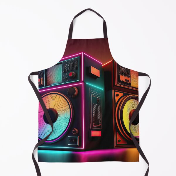 Aperçu de l'œuvre Disco eighties nineties music audio speakers créée et vendue par mrlongfield.