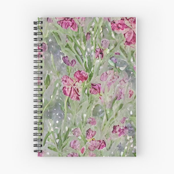 Item preview, Vintage botanical watercolor flowers pattern designed and sold by Artsareus.
