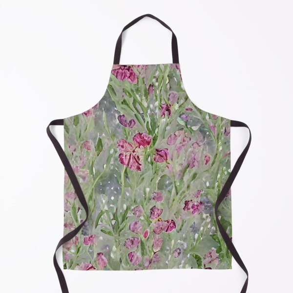 Item preview, Vintage botanical watercolor flowers pattern designed and sold by Artsareus.