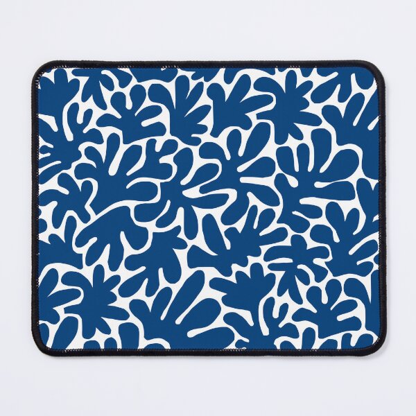 Item preview, Organic Shapes Abstract 240822 - Indigo Style Blue designed and sold by Artberry.
